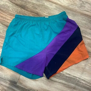 Vintage 80’s 90’s St. John’s Bay Swim Trunks Swimsuit Men’s Large with Pocket